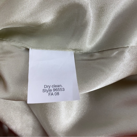 J. Crew Womens Blazer Jacket Size 0 Wool Ruffles Coral Red 3 Button - Picture 9 of 11